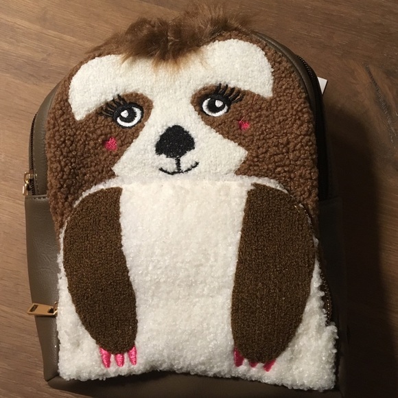 *Clearance*New w/tags Sloth mini backpack - Picture 2 of 7